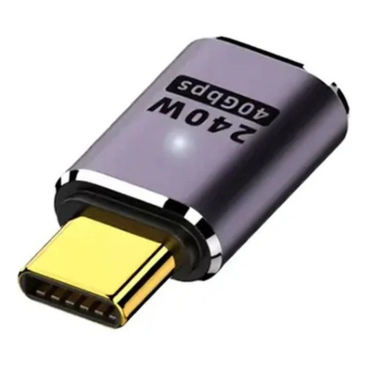 Adaptador Cabo Otg Usb C Macho Femea 40gbps 8k 60hz 240w