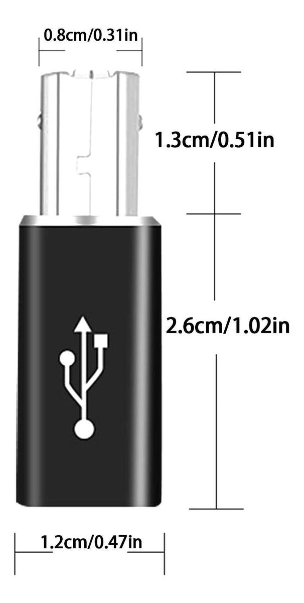 Adaptador De Impressora Piano Usb 2.0 Tipo C Tipo C Fêmea