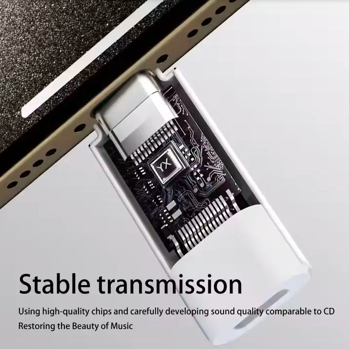 Adaptador Lightning Para Usb C Para iPhone 15 16 Fone Ouvido