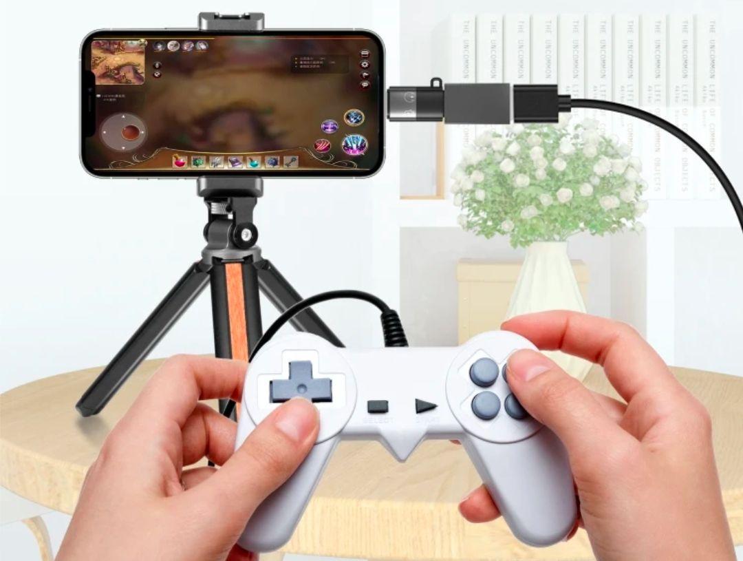Adaptador Usb Tipo C P/ Lightning Para iPhone Fone Microfone Cor Preto E Cinza