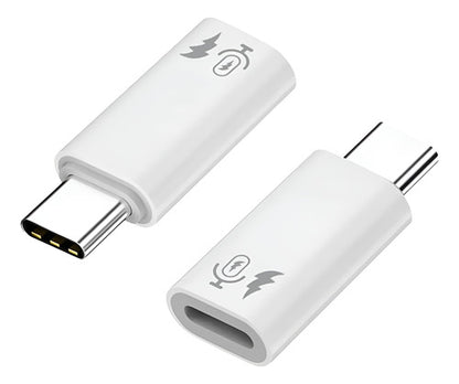 Adaptador Otg Usb C X Compatível Lightning Fêmea Microfone lapela e carregamento
