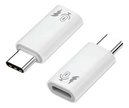 Adaptador Otg Usb C X Compatível Lightning Fêmea Microfone lapela e carregamento