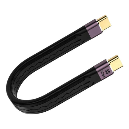 Cabo Usb Tipo C Thunderbolt 4 4k 40gbps 100w Usb 4.0 5a 13cm